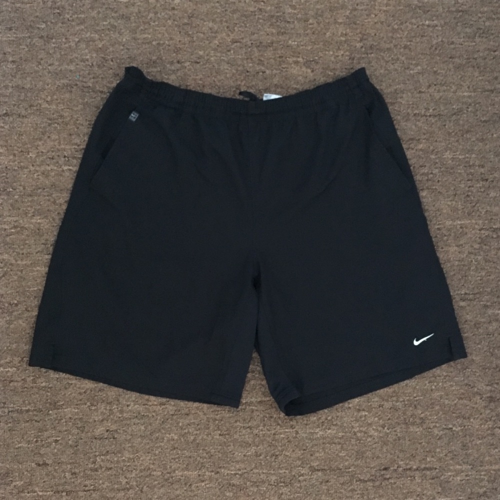 nike fit dry black shorts